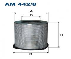 Filtron am442/8 filtr powietrza volvo