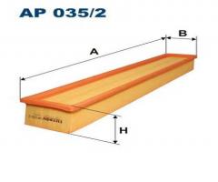 Filtron ap035/2 filtr powietrza w 203 c180 00 -, mercedes-benz klasa c (w203)