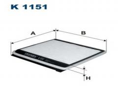 Filtron k1151 filtr kabinowy renault scenic 99 -, renault megane scenic (ja0/1_)