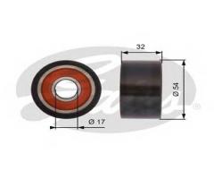 Gates t42167 rolka napinacza, renault laguna i (b56_, 556_)