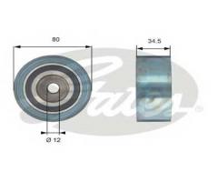 Gates t42193 rolka napinacza, audi a3 (8p1), seat altea (5p1), skoda octavia combi (1z5)