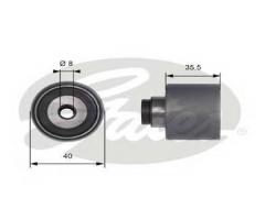 Gates t41229 rolka napinacza, audi a2 (8z0), ford galaxy (wgr), seat alhambra (710)