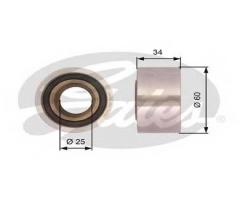 Gates t42187 rolka napinacza, land rover freelander (ln), mg mg zr, rover 25 (rf)