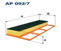 Filtron ap092/7 filtr powietrza fiat, alfa romeo mito (955), fiat panda (169), ford ka (ru8)