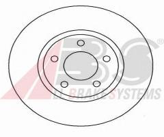 A.b.s. 16949 tarcza hamulcowa alfa romeo 156 1,6-1,9jtd 97-06, alfa romeo 156 (932)