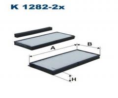 Filtron k1282-2x filtr kabinowy, kia clarus (k9a)