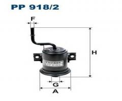 Filtron pp918/2 filtr paliwa, toyota corolla compact (_e11_)