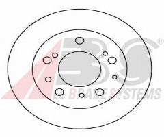 A.b.s. 15045 tarcza hamulcowa fiat ducato 81-94, alfa romeo ar 6 autobus (280)