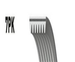 Gates 7pk1810 pasek wielorowkowy 7pk1810 xf, toyota land cruiser 150 (kdj15_, grj15_)