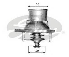 Gates th15182g1 termostat opel, opel vectra a (86_, 87_)