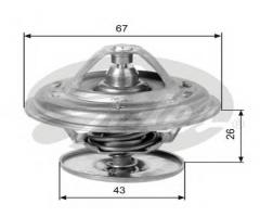 Gates th11886g1 termostat volvo, alpine a310, volvo 260 (p262, p264)