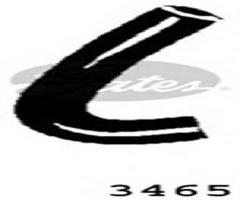 Gates 3465 przewód układu chłodzenia, vw golf i (17)