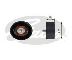 Gates t42077 rolka prowadząca opel, chevrolet nubira kombi, opel astra g hatchback (f48_, f08_)