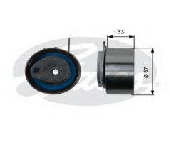 Gates t43008 rolka napinacza chrysler, chrysler sebring (jr), dodge stratus, jeep cherokee (kj)