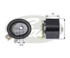 Gates t43014 rolka napinacza renault, dacia duster, nissan kubistar nadwozie pełne (x80)