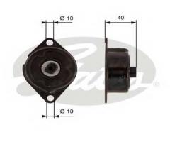 Gates t38499 napinacz paska skoda vw, seat arosa (6h), skoda felicia i (6u1), vw polo (6n1)