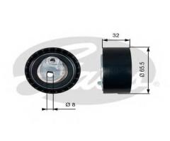 Gates t43035 rolka napinacza renault, renault megane iii coupe (dz0/1_)