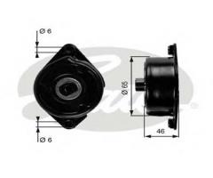 Gates t39006 rolka napinacza, pasek klinowy wielorowkowy, bmw x3 (e83)