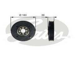 Gates tvd1004 koło pasowe, audi 80 (8c, b4), ford galaxy (wgr), seat toledo i (1l)