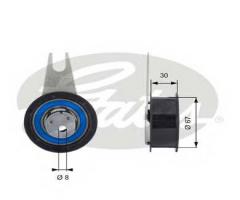 Gates t43041 rolka napinacza vw audi, audi 80 (8c, b4), seat toledo i (1l), vw passat (3a2, 35i)