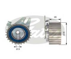 Gates t43043 rolka napinacza alfa romeo, alfa romeo 155 (167), fiat barchetta (183)