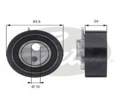 Gates t43049 rolka napinacza vw volvo, volvo 850 (ls)