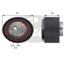 Gates t43055 rolka napinacza fiat, alfa romeo mito (955), fiat 500 (312)