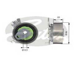 Gates t43060 rolka napinacza opel, chevrolet nubira kombi, opel corsa b (73_, 78_, 79_)