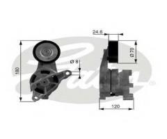 Gates t38438 napinacz paska audi seat skoda vw, audi a3 (8p1), seat altea (5p1)