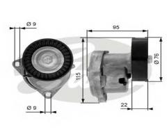 Gates t38448 rolka napinacza kia, kia carnival i (up)