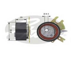 Gates t43089 rolka napinacza citroen ford volvo, citroËn c4 i (lc_), fiat scudo (270_)