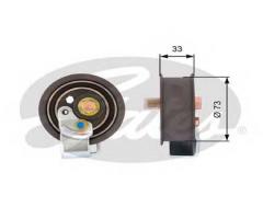 Gates t43123 rolka napinacza audi, audi a4 (8d2, b5)