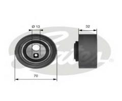 Gates t41131 rolka napinacza citroen, peugeot, citroËn saxo (s0, s1), peugeot 106 ii (1)