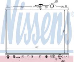 Nissens 62887 cylinderek hamulcowy fiat punto 93-99, mitsubishi space wagon (n3_w, n4_w)