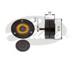 Gates t36236 rolka prowadząca audi vw, audi a8 (4e_), vw phaeton (3d_)