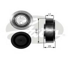 Gates t38228 rolka napinacza audi skoda vw, audi a8 (4d2, 4d8), skoda superb (3u4)