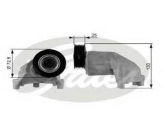 Gates t38272 napinacz paska ford, ford focus (daw, dbw)
