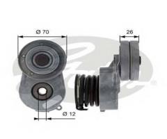 Gates t38496 napinacz paska opel, opel astra h nadwozie pełne (l70)