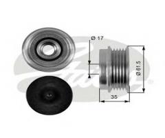 Gates oap7033 sprzęgło alternatora, audi a4 (8d2, b5), skoda superb (3u4), vw passat (3b2)