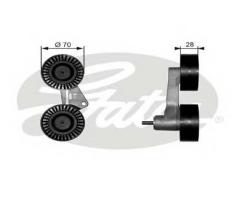 Gates t38063 rolka napinacza bmw, bmw 7 (e38)