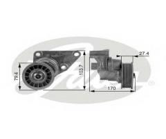 Gates t38158 napinacz paska chevrolet, cadillac escalade, chevrolet tahoe (b2w)