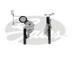 Gates t38192 napinacz paska audi seat skoda vw, audi a3 (8l1), seat inca (6k9), skoda octavia (1u2)