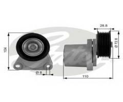 Gates t38204 napinacz paska ford, ford mondeo iv turnier (ba7), volvo v70 iii (bw)