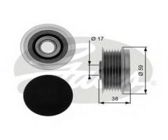 Gates oap7039 sprzęgło alternatora, alfa romeo mito (955), fiat panda (169), lancia ypsilon (843)