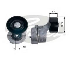 Gates t39134 rolka napinacza, pasek klinowy wielorowkowy, hyundai h-1 travel (tq)