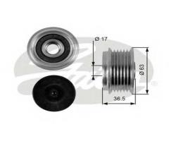 Gates oap7051 sprzęgło alternatora, ford focus (daw, dbw)