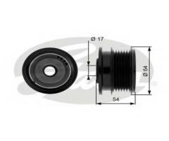Gates oap7083 sprzęgło alternatora, chrysler voyager iv (rg, rs)