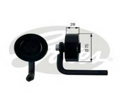 Gates t39201 rolka napinacza, pasek klinowy wielorowkowy, bmw 7 (e38)