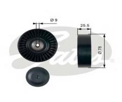 Gates t38087 rolka napinacza audi seat vw, audi 80 (8c, b4), ford galaxy (wgr), seat toledo i (1l)