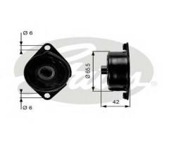 Gates t39090 rolka napinacza, pasek klinowy wielorowkowy, bmw 3 (e46)